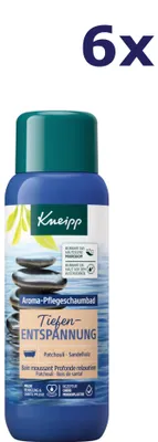 Produktbild von 6x Kneipp aroma badschuim 400ml diepe ontspanning