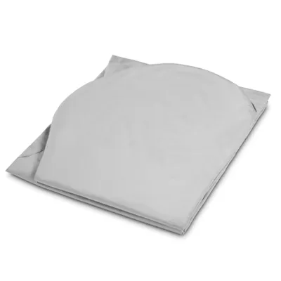 Image de sleepling Housse de rechange pour Bodypillow, coussin de grossesse, coussin pour dormir sur le côté, coussin de positionnement, microfibre, Ökotex, 140 x 75 x 20 cm, gris