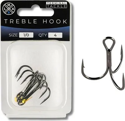 Produktbild von #LMAB Treble Hook #1/0