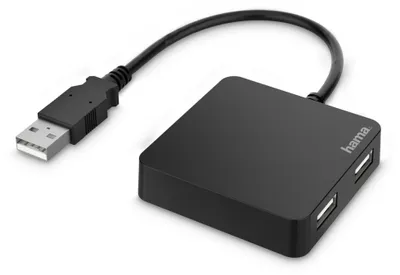 Produktbild von Hama USB-Hub 4 Ports, USB 2.0