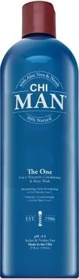Produktbild von CHI Man The One 3-in-1 Shampoo, Conditioner & Body Wash Shampoo, Conditioner und ein Duschgel für Männer 739 ml