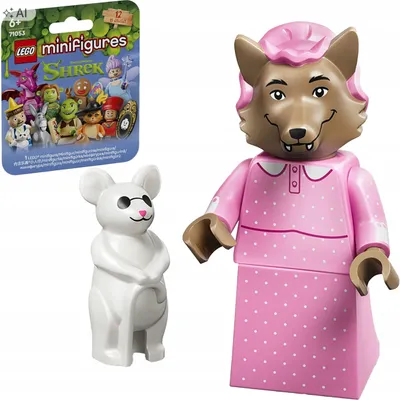 Zdjęcie produktu dla 71053 - LEGO Minifigures - Seria Shrek - WIELKI ZŁY WILK colshr-9