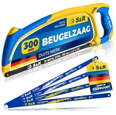 Bügelsäge & Metallsäge (300 mm)