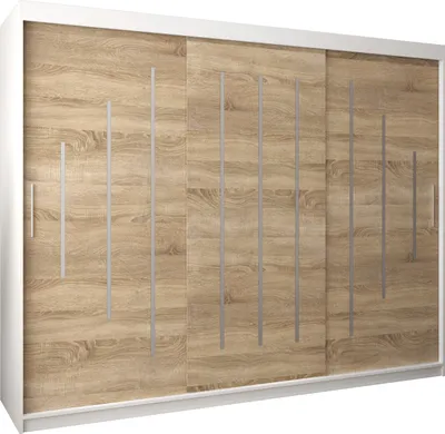 Produktbild von Kleiderschrank, Schiebetürenschrank Schlafzimmer, Schrank YORK 250 cm