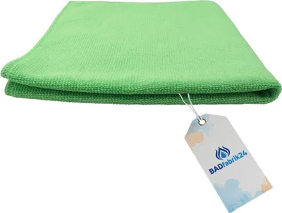 Produktbild von BADfabrik24 Mikrofaser Hochleistungstuch „Platin“ grün