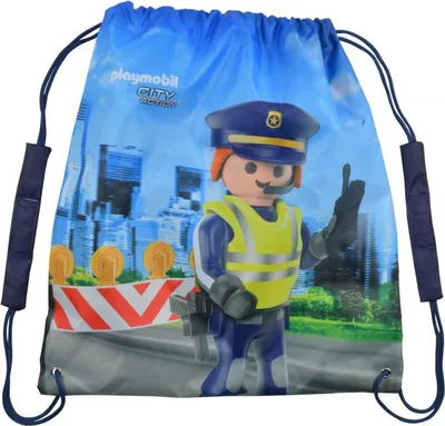 Produktbild von PLAYMOBIL Turnbeutel "Police"