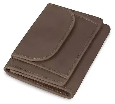 Zdjęcie produktu dla Portfel męski skórzany z kieszenią na monety ochroną RFID