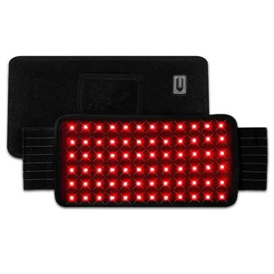 Produktbild von Infrarot Therapie Gürtel – Rotlichtlampe mit 72 LEDs (660/850nm), Timer & 5 Helligkeitsstufen für gezielte Wärmebehandlung