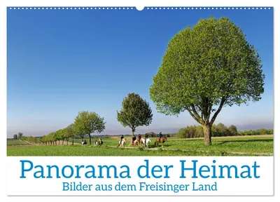 Immagine prodotto di Panorama della regione di Freising (calendario da parete 2027, formato DIN A2 orizzontale), calendario mensile CALVENDO