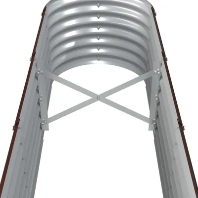 Obrázok produktu pre vidaXL Vyvýšený záhon z pozinkovanej ocele 260 x 40 x 36 cm, hnedý