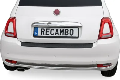 Image de Protection de seuil de coffre en ABS adaptée à la Fiat 500 | 500C | Années de construction 2015-2020 | à partir du restylage
