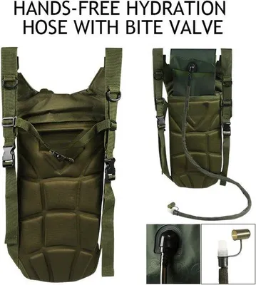 Produktbild von Famanu Trinkrucksack - Hochwertiges Material, Verstellbare Riemen - Outdoor
