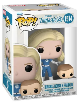 Zdjęcie produktu dla Funko POP Fantastic Four 1514 Invisible Woman & Franklin Figurka Kolekcjonerska