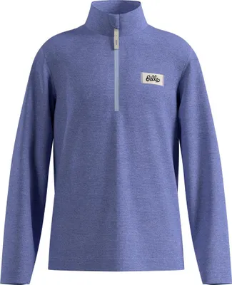 Lila Odlo Essentials Multisport Mid Layer mit Halbreißverschluss und Stehkragen aus Grid-Fleece