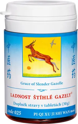 Obrázok produktu pre 025 Ladnosť štíhlej gazely (JI SHI WAN), 100 tbl