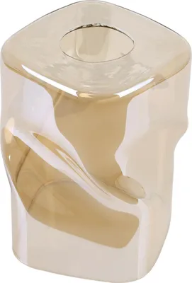 Obrázek produktu pro Stínidlo Niki medové barvy 10 cm - elegantní skleněné stínidlo pro teplé osvětlení místnosti