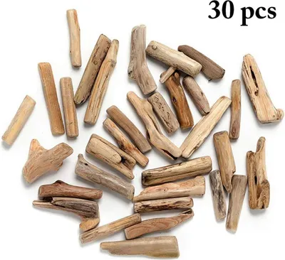 Image de 30 PIÈCES Bois flotté Pièce DIY Aquarium Décoration Bois naturel Ornements