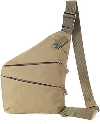 Produktbild von Famanu Schultertasche Anti-Diebstahl - Kaki