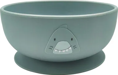 Obrázek produktu pro Trixie silikonová miska s přísavkou - dětské nádobí Mr Shark modrá