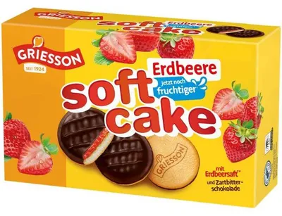 Produktbild von Griesson Soft Cake Erdbeere 300g