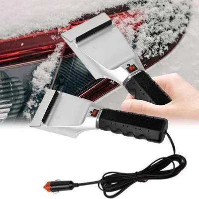 Produktbild von Elektrische Autoverwarmde Ijsschraper, Voor Auto's, Verwarmd Sneeuwverwijderingsgereedschap, Elektrische Ijskrabber