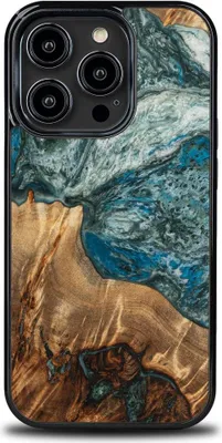 Produktbild von Bewood Unique Case für iPhone 15 Pro - Planeten - Erde