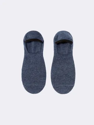 Obrázok produktu pre Invisible Misible bavlnené ponožky Supima® Blue O tu