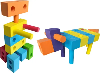 Obrázok produktu pre Aga4Kids Penové kocky 60ks