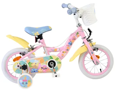 Productafbeelding van Koala Kinderfiets - Meisjes - 12 inch - Roze - Twee Handremmen