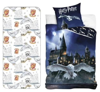 Produktbild von Harry Potter Schlafzimmer-Set; Bettbezug und Bettlaken