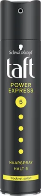 Obrázek produktu pro taft Power Express lak na vlasy Hold 5 až 24 hodin velmi silná fixace 250g