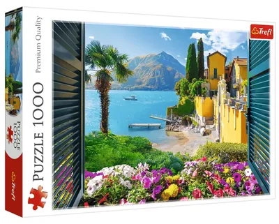 Obrázok produktu pre Puzzle - 1000 - Pohľad na jazero Como Trefl 10951