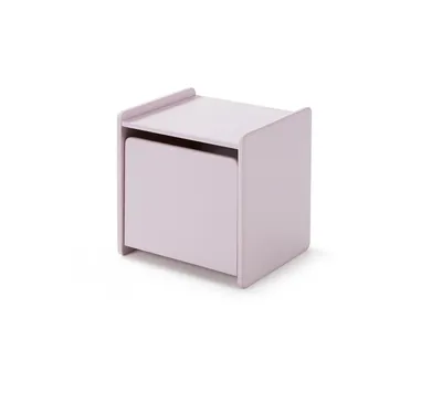 Produktbild von Nachtkonsole >KIDDY< in rosa aus MDF - 40x41x36cm (BxHxT)
