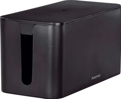 Produktbild von Hama Mini-organizer-box Kabel Schwarz  Schwarz One Size
