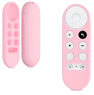 Produktbild von kwmobile Hülle Fernbedienung kompatibel mit Google Chromecast 2020 4K / Chromecast 2022 HD Hülle - Silikon Case für TV Zubehör in Altrosa