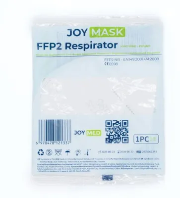 Immagine prodotto di JoyMask - Mascherina respiratoria FFP2, bianca - (confezione da 5 pezzi)