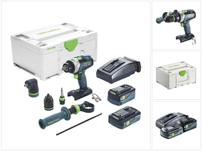 Zdjęcie produktu dla Festool Wkrętarka Udarowa Tpc 18/4 5,2/4,0 I-Set