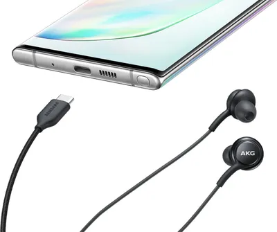 Obrázok produktu pre Stereo slúchadlá Samsung EO-IC100 čierne / zo zariadení / pripojenie USB-C