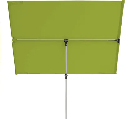 Produktbild von Doppler ACTIVE Balkonblende Sonnenschirm 180 x 130 cm 3 Farbvarianten Mittelmastschirm 836 Fresh Green