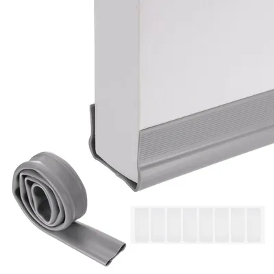Türzugstopper 93 cm, PVC, für 3,5–4,6 cm Türstärke, grau