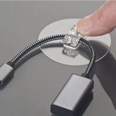 Zdjęcie produktu dla TECBULL® 12 magicznych klipsów, usuwalnych bez pozostałości, wielokrotnego użytku, samoprzylepnych, zacisków do zdjęć, notatek, uchwytów, dekoracji okien, lampek choinkowych