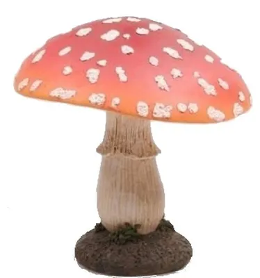 Produktbild von Dekorativer Pilz - Figurine - 15 cm - Polyresin