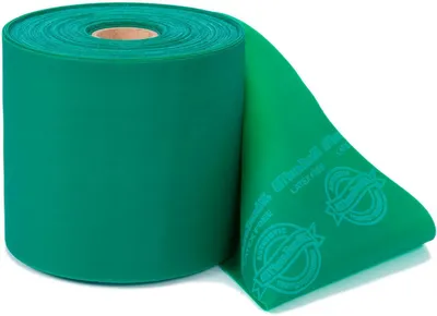 Produktbild von TheraBand® latexfrei 1,5m GRÜN Stark Gymnastikband Übungsband