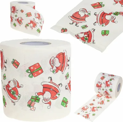 Immagine prodotto di Carta igienica per le festività, meravigliosa Michaels per un regalo decorativo per la camera da letto