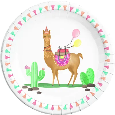 Immagine prodotto di piatto party lama 8 pezzi 23 cm