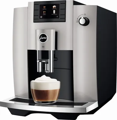 Produktbild von Jura Kaffeevollautomat E6 ECS platin Limitierte Edition mit 2,8 Zoll Farbdisplay
