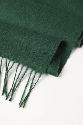 Produktbild von Weiche Wollschal mit Fransen für Herbst und Winter