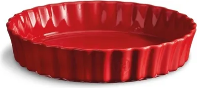Obrázok produktu pre Emile Henry Hlboká misa na koláče / Quiche 24 cm Farba červená