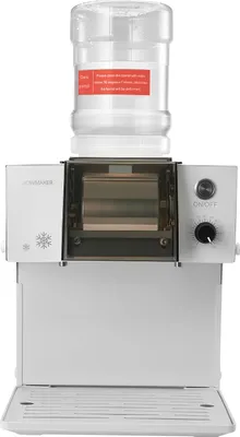Produktbild von SucceBuy Schneeflocken-Eismaschine, 40 kg/Tag Kapazität, Eisrasierer mit langlebiger Edelstahlklinge, elektrische Maschine mit 1,8 L Tank und schneller Kühlfunktion in 90 Sekunden, ideal für Zuhause und kleine Events