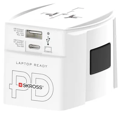 Immagine prodotto di Skross 1302976 Reiseadapter MUV AC65PD (1302976)